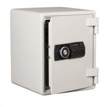 Cofre-forte ignífugo para documentos de papel com combinação eletrónica
