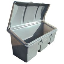 Carga Máx. 300kg - Ideal para Estaleiro e Armazém - Caixa de 750L para Veículo - Polietileno Cinza Claro - Cemo