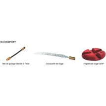 Organização e Segurança - Kit Confort Guia Cabos 3mm - 30m - Cable Equipements