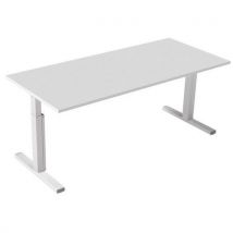 Secretária reta com base regulável em T - Inesa