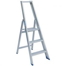 Escadote profissional compacto - 3 a 6 degraus