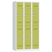 Cacifo multicompartimentos - 3 colunas - 2 compartimentos - 300 mm de largura