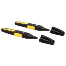 2 Unidades de Marcador permanente com bico largo biselado