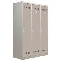 Cacifo industrial limpo - 3 colunas - Largura: 400 mm - Vinco