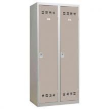 Cacifo industrial limpo - 2 colunas - Largura: 400 mm - Vinco