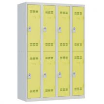 Cacifo multicompartimentos - 4 colunas - 2 compartimentos - 300 mm de largura