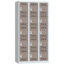 Cacifo multicompartimentos - 3 colunas - 5 compartimentos - 300 mm de largura