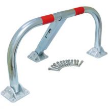 Barreira de estacionamento sem amortecedores