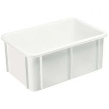 Caixa retangular empilhável - Comprimento 590 mm a 600 mm - 25 L a 55 L