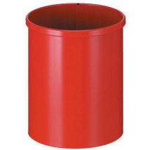Caixote de lixo redondo em metal - 30 l