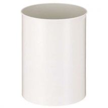 Caixote de lixo redondo em metal - 50 l