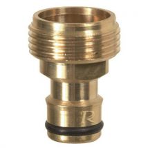 Adaptador roscado em latão 3/4 multifunções - macho