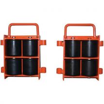 Base rolante fixa ajustável - Capacidade de 6000 e 12 000 kg