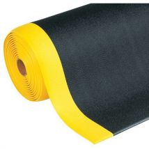 Notrax - Tapete antifadiga sof-tred 90 x 200 cm preto/ amarelo,