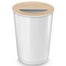 CEP - Cesto de higiene maxi – branco/faia – 40 l – cep,