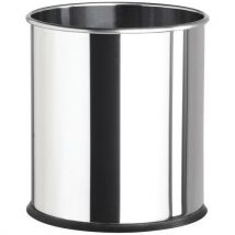 Rossignol Pro - Caixote de lixo papea de 15 l – inox,