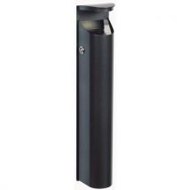 Rossignol Pro - Cinzeiro de parede koa de 2,5 l – antracite mate – ral 7016,
