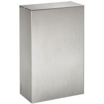 Rossignol Pro - Caixote de lixo de parede axos de 10 l – inox escovado,