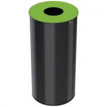 Rossignol Pro - Caixote lixo sep. Neotri 50 l – cinz.-mang./verde – ral 6018,