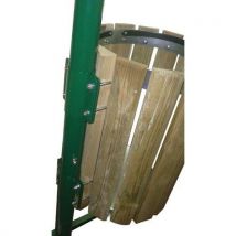 Rossignol Pro - Kit fixação p/ caix. Lixo eden 20 l – verde-musgo – ral 6005,