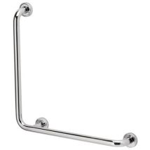 Cinzento - Acessibilidade e Segurança - Barra de Elevação Biska 90° Esquerda Inox AISI 304 - Rossignol Pro