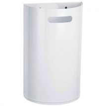 Rossignol Pro - Caixote lixo mural desengat. Arkea premium de 40 l – branco,