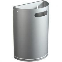 Rossignol Pro - Caix. Lixo mural deseng. Arkea essentiel 20 l – cinz.-metál,