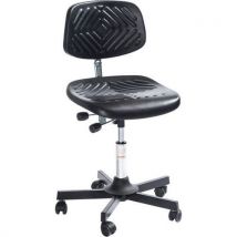 Global Professional Seating - Cadeira de oficina prestige-meiaalt.-aço-preto,