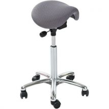 Global Professional Seating - Banco mini easyseat-tecido 3d-meiaalt.-cinzento,