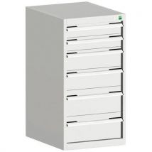 Armário de oficina Cubio SL-5510-6.1 com gavetas - Bott