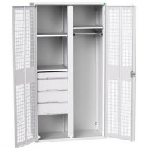 Armário de EPI e manutenção Verso