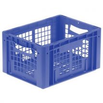 Caixa de norma europeia fundo e paredes gradeados - Comprimento 400 mm - 19 L a 24 L