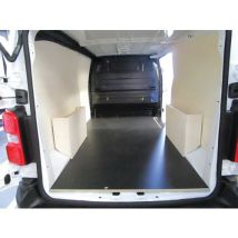 Sem Piso - Reciclável - Kit Revestimento Madeira Peugeot Expert Longo - Álamo 5mm