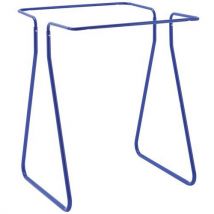 Mottez - Suporte para saco de lixo de 1000 litros azul,