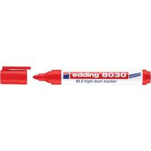 Edding - Marcador permanente vermelho especial 8030 nls hight-tech,