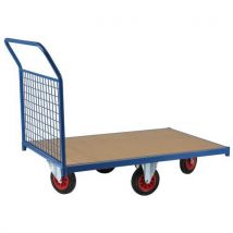 Carro modular com painel gradeado e rodas em losango - capacidade de 500 kg - FIMM