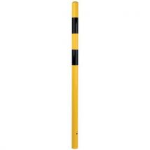 Crash Stop - Poste de fixar, ø 60 mm, 1400 mm, amarelo-preto,