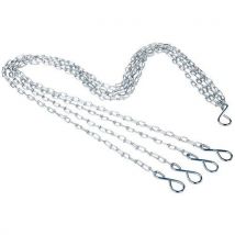 Dancop - Conjunto de corrente para espelho de cúpula,
