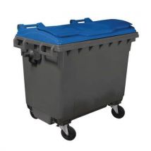 Contentor para resíduos com 4 rodas - 660 L - Mobil Plastic