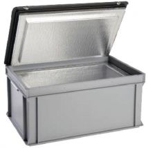 Maleta Isotérmica RAKO 25L Cinzento - Tampa Integrada - Conservação de Alimentos - UTZ