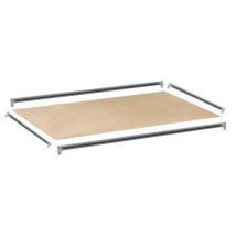 Carga Semi-Pesada - Prateleira Adicional Aglomerado Rapid 2 1220x380mm Zincada - Manutan Expert