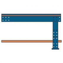 Bancada 151 - Tampo com acabamento em fórmica e pés ajustáveis