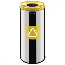 Caixote de lixo para reciclagem metálico Prestige EKO - 45 L