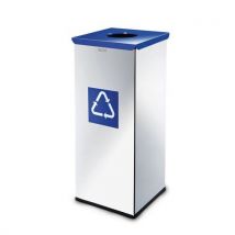 Caixote de lixo para reciclagem metálico Prestige - 60 L