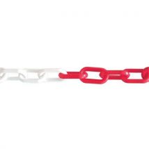 Viso - Corrente de delimitação 25 m vermelho e branco,