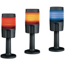 Coluna luminosa com LED multicolores - vermelho, laranja e azul