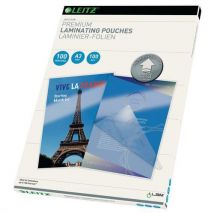 Leitz - Bolsa de plastificação udt – 100 mícrones – formato a3,