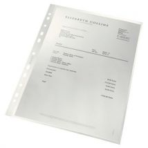 Leitz - Bolsas perfuradas leitz re:cycle, a4, pp,