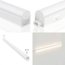 Velamp - Barra durandal 48 led t5 11 w 57 cm com interrutor,