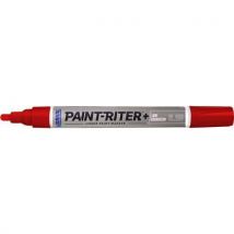 Markal - Marcador de tinta líquida p/ marcação em aço inox – vermelho,